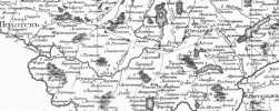 Сиротино, деревня карта 1780 год